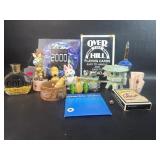 23k Gold in Bottle/ Millennium Clock/ Collectible