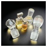 Lot of Perfume Bottles w/ Decanter Stoppers