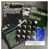 10 Wes Montgomery Vinyl LP Jazz Records. All the