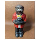 Vintage Cast Iron Bank Uncle Mose Black Americana