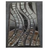 Agate & Mirror Mosaic Wall Plaque