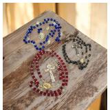Vintage Beaded Rosaries , Catholic Rosary