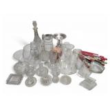 Vtg Glassware Boopie Glass Candy Dish Bowls