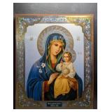 Mary The Eternal Bloom Russian Contemporary Icon