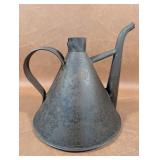 Antique Shaker Tinware Tin Whale Oil Can Lamp