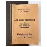 Westinghouse Air Brake Locomotive 1953 Pamphlet.