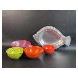 Wilton Small Flounder Fish w/ Ceramic Vegetable