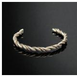 Sterling Silver Native American Cuff Bracelet