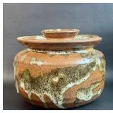 VTG Lidded Pottery Container