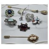 Lot of Vintage Brooches & Pins