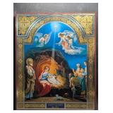 Nativity of Christ Russian Contemporary Icon