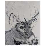 FRED H MONTAGUE "WHITE TAIL BUCK" LIMITED EDITION