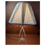Leaded Crystal 3-Way Table Lamp