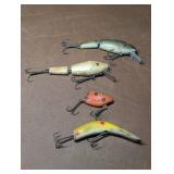 Vintage Fishing Lures, Lazy Ike, L&S, Sonic Style