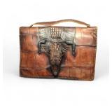 Vintage Pelayo Genuine Taxidermy Crocodile