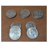 20- Bicentennial Half Dollars