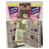 3 Sets New Kitchen Towels & New Cleaning Cloths