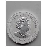 2021 1.5 OZ FINE SILVER AUSTRALIAN EAGLE RAY