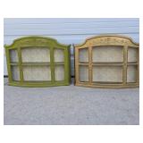 Pair of Vintage Syroco Wall Shelves