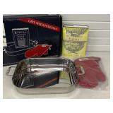 New All-Clad 18/10 Stainless-Steel Lasagna Pan w/