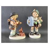 Vtg Goebel Hummel Figurines  Puppy Love +
