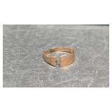 Homemade Antique 10K Yellow Gold Ring, Scrap