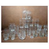 Anchor Hocker+ Etched Tumblers+29 Pieces