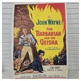 John Wayne "The Barbarian & the Geisha" Poster