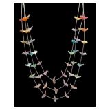 Sterling Silver Zuni Bird Fetish Necklace, 3