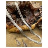 Native American Liquid Sterling Silver Necklace &