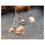 3- Silver  Necklaces