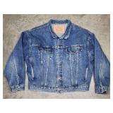 Vtg Levis Jacket Mens XL Denim Button 70598 4897