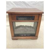ELECTRIC FIREPLACE ALLEN INFRARED ROLLING SPACE