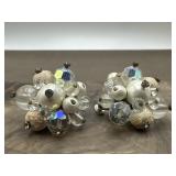 Vintage Vendome Aurora Borealis & Faux Pearls