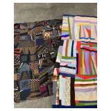 2 MACHINED STITCHED QUILT TOPPER PROJECTS