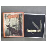 Marble's Wildlife Scrimshaw Pocket Knife Eagle