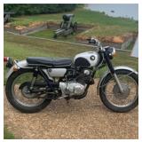 1967 Honda 305 Scrambler Vintage Motorcycle