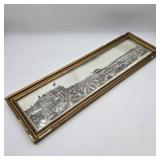 Long Beach, California Crowd Panorama Postcard