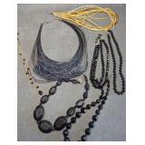 Vintage Beaded Costume Jewelry Necklaces