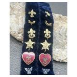 12 Vintage Boy Scouts Collectible Pins
