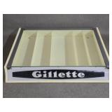 Vintage Store Counter Gillette Razor Display