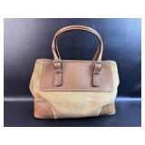 Coach Handbag Split & Smooth Leather Shows Signs