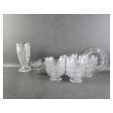 Jeannette Iris & Harringbone Sherbet Dishes +