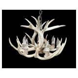 Genuine Antler Chandelier Handcrafted Rustic Real