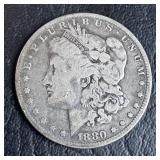 1880 Morgan Silver Dollar
