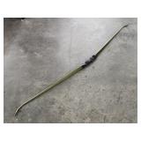 Rare GRIMES Aluminum Recurve Hunting Bow Right or