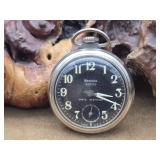 Vtg Westclox Scotty Pocket Watch - Runs