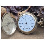 Waltham 1883 Pocket Watch - Needs TLC