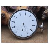Antique M. J. Tobias Wind-Up Pocket Watch As-Is