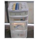 STERILITE 4 DRAWER STORAGE ON WHEELS SOME OFFICE